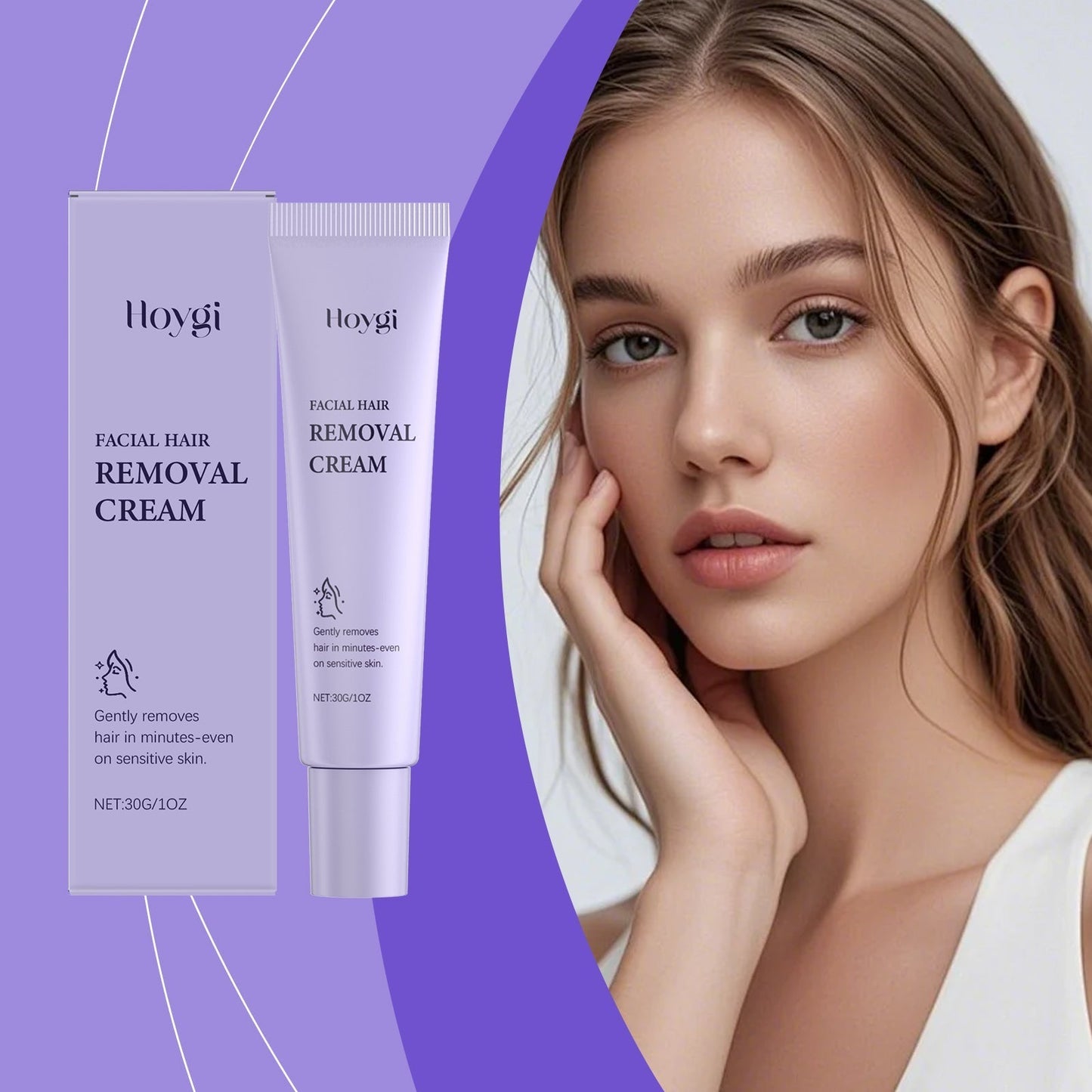Smooth & Gentle Facial Hair Remover Cream