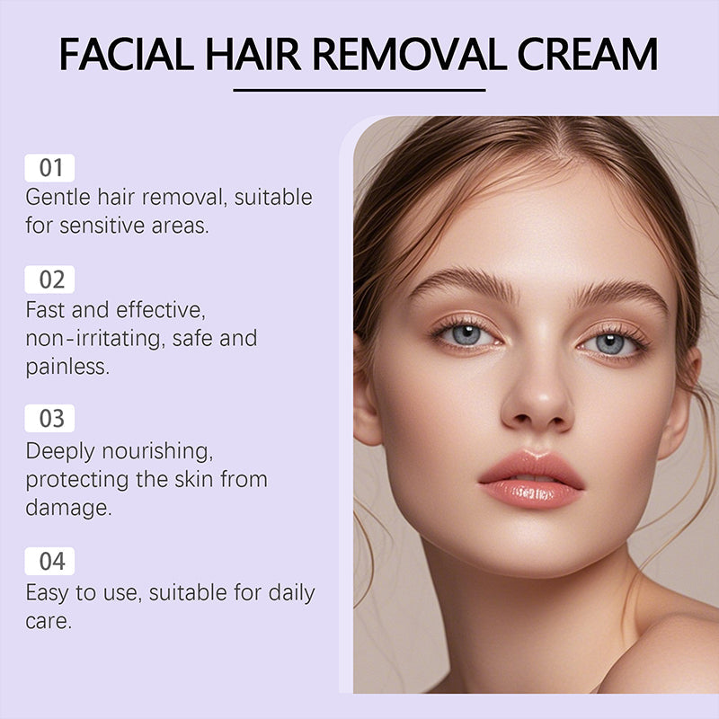 Smooth & Gentle Facial Hair Remover Cream